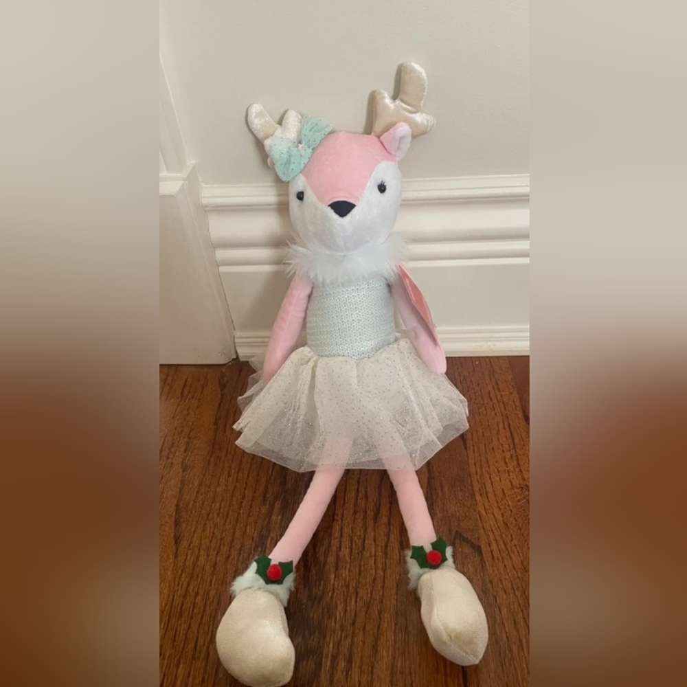 Cute Deer Ballerina Plush For Sale 13 "